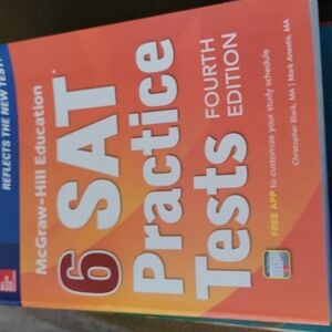 SAT 6 practice test book